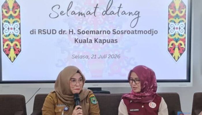 Tingkatkan Mutu Layanan, RSUD Kapuas Terima Kunjungan Kaji Tiru RSUD Pulang Pisau