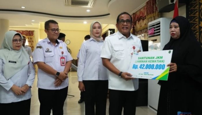 Pemkab HSU Biayai BPJS Ketenagakerjaan Gratis Bagi Ribuan Pekerja Rentan