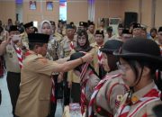 Bupati Kapuas Lepas Kontingen Jamnas XII dan Melantik Pramuka Garuda Penggalang