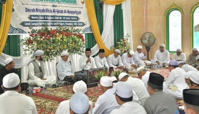 Bupati dan Wabup HSS Hadiri Haul ke-93 Datu Syekh H Isma’il Nagara