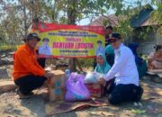 BPBD Tapin Salurkan Bantuan Logistik untuk Korban Kebakaran di Lawahan