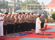 Ikhtiar Minta Hujan Saat Kemarau, Polres HSS Gelar Shalat Istisqa dan Doa Bersama