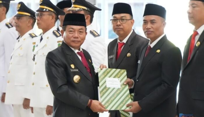 Bupati Kapuas Lantik Ratusan Pejabat Manajerial dan Kepala Puskesmas