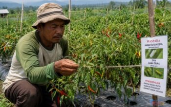 Petani Cabai di Balangan terancam gagal panen akibat meningkatnya populasi hama di musim kemarau. (Dok: Ilustrasi)