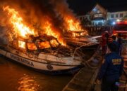 Dua Speedboat Dishub Batola Terbakar, Tiga Petugas Jadi Korban