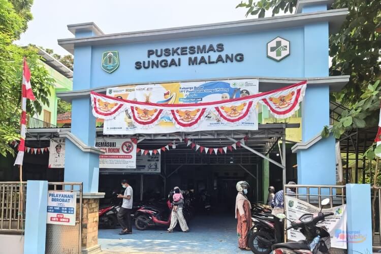 dorong pemanfaatan toga, Puskesmas Sungai Malang hadirkan pojok jamu gratis. (Dok: Istimewa)