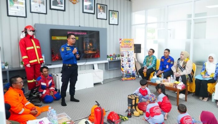 Bunda PAUD Tapin Dukung Edukasi Mitigasi Kebakaran Sejak Usia Dini