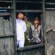 Wakil Bupati HSU, Hero Setiawan meninjau rumah milik H. Abdul Salam di Desa Desa Darussalam RT 03, Kecamatan Danau Panggang yang tertimpa musibah kebakaran. (Dok: Istimewa)