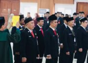 Bupati Sahrujani Lantik Lima Pejabat Pimpinan Tinggi Pratama HSU
