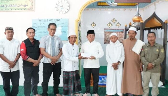 Bupati Kapuas Tinjau Pembangunan Infrastruktur dan Gelar Safari Jumat