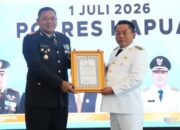 Bupati Kapuas Terima Penghargaan di Syukuran Hari Bhayangkara ke-80