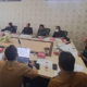 Rapat kerja DPRD HSS bersama Eksekutif dalam rangka menyusun jadwal program bulanan. (Dok: Narasi Publik)