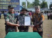 Wabup Dodo Hadiri Penutupan TMMD ke 129 Kodim 1011 Kuala Kapuas