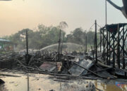Lima Rumah Ludes Terbakar di Rantau Bujur Hulu HSU, 14 Warga Kehilangan Tempat Tinggal