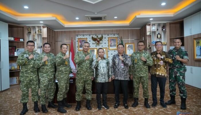 Perkuat Sinergi Karhutla, Bupati Tapin Sambut Kunjungan Tim Pasis Dikreg Sesko TNI