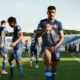Selebrasi pemain Arema FC usai mencetak gol ke gawang Isenmulang Kalteng FC pada laga perdana Super League musim 2026/27 di Stadion Kanjuruhan. (Dok: Arema FC)