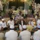Bupati HSS, H Syafrudin Noor dan Wakil Bupati H Suriani menghadiri peringatan Haul ke-191 Datu Ahmad Balimau. (Dok: Kominfo HSS)