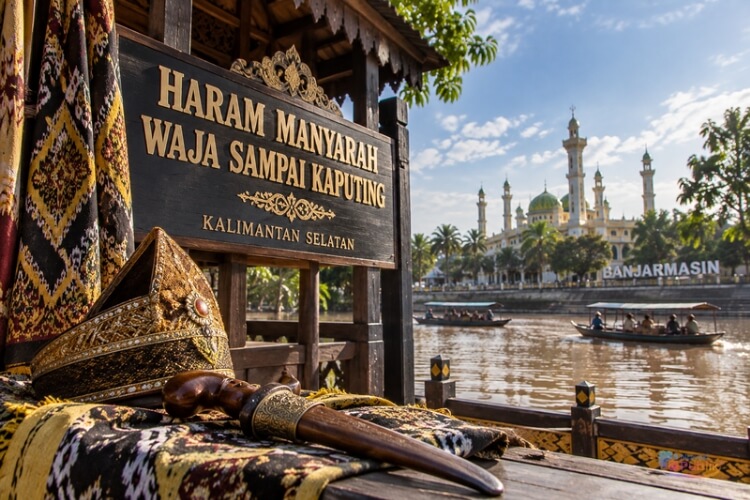 Haram Manyarah, Waja Sampai Kaputing: Bukan Sekadar Slogan Banua. (Dok: Ilustrasi AI)
