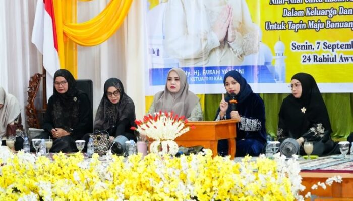 Ketua TP PKK Tapin Ajak Momen Maulid Nabi Jadi Teladan Generasi Muda