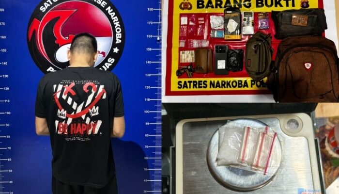 Edarkan Sabu di Perkebunan Sawit, Oknum Satpam Dibekuk Polres Kapuas