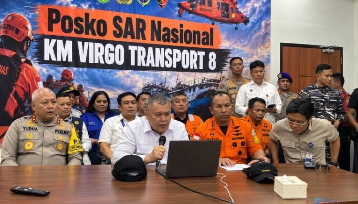 Menhub Tinjau Posko Trisakti, 136 Penumpang KM Virgo Transport 8 Masih Dicari