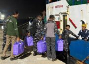 Dukung Operasi SAR KM Virgo Transport 8, Danlanal Banjarmasin Apresiasi Bantuan Hasnur Group