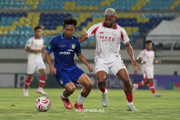 Pertandingan De Red FC vs Persiba Balikpapan di pekan ketiga Liga 2 Pegadaian Championship 2026/2027. (Dok: Persiba Balikpapan)
