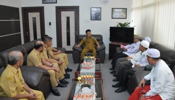 Matangkan Persiapan MTQ Tingkat Kabupaten, Wabup HSS Terima Audiensi Panitia