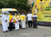 Hasnuryadi dan Bambang Serahkan Mobil Operasional Hingga Bantuan Relawan Karhutla
