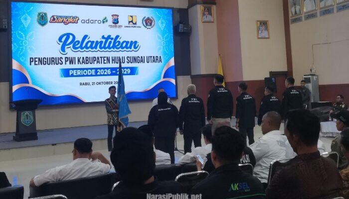 Pimpin PWI HSU Periode 2026-2029, Muhammad Akbar Siap Pertahankan Marwah Wartawan