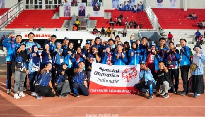 Sabet 83 Medali, Kontingen SOIna Kalsel Tembus Posisi Empat Besar Pesonas II 2026