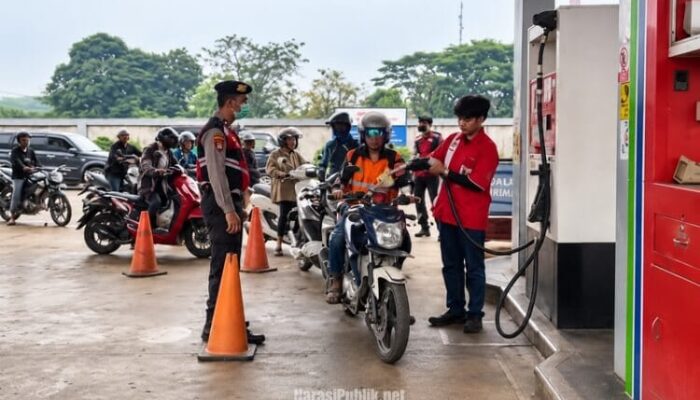 Resahkan Warga, Polres Tapin Tertibkan Pelangsir BBM Subsidi Bertangki Modifikasi di SPBU