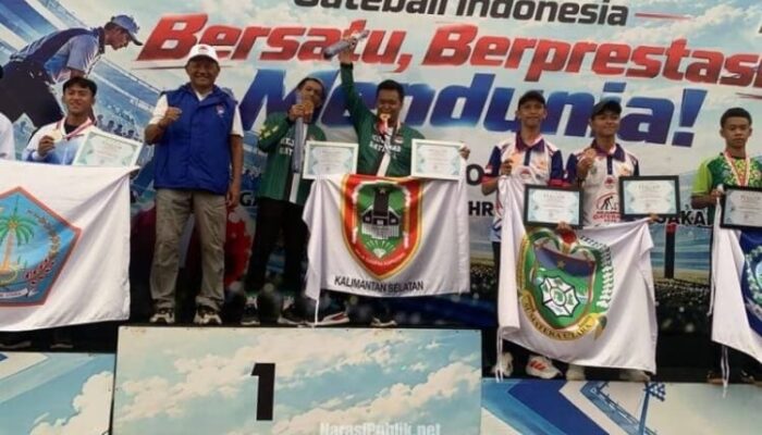 Sabet 5 Medali, Tim Gateball Kalsel Duduki Peringkat 5 di Kejurnas 2026
