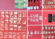 Polres Tabalong Sita 167 Gram Sabu Selama Operasi Sarang Narkoba