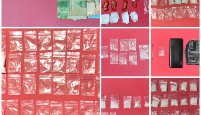 Polres Tabalong Sita 167 Gram Sabu Selama Operasi Sarang Narkoba