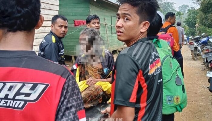 Sempat Diduga Tenggelam, Lansia di Lungau HSS Ditemukan Selamat di Bawah Pohon Kapuk
