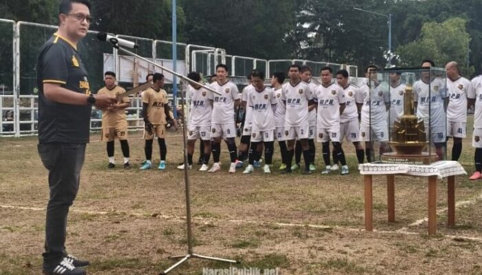 20 Tim Kelurahan Berebut Piala Banjarbaru Emas 2026 di Turnamen Gila Bola U-40