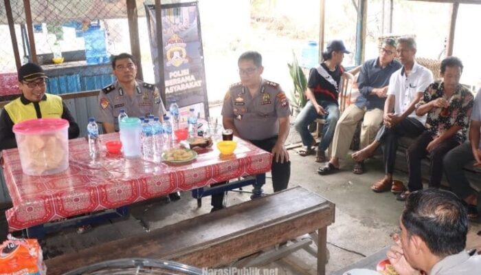 Lewat Program Polisi Bersama Masyarakat, Kapolres HSU Tampung Aspirasi Warga Desa Kota Raja