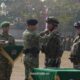 Sekretaris Badan Cadangan Nasional Kemhan RI, Mayjen TNI (Mar) Freddy Ardianzah meresmikan personil Komcad Reguler Matra Darat TA 2026 Kodam XXII/TB. (Dok: Istimewa)