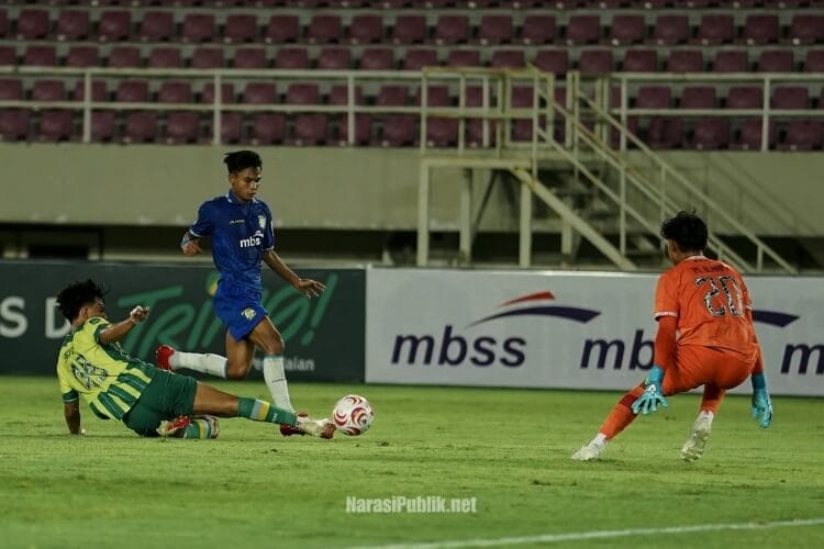 Debut Manis Ega Raga Galih, Persiba Balikpapan Akhiri Tren 7 Kekalahan Beruntun. (Dok: Istimewa)