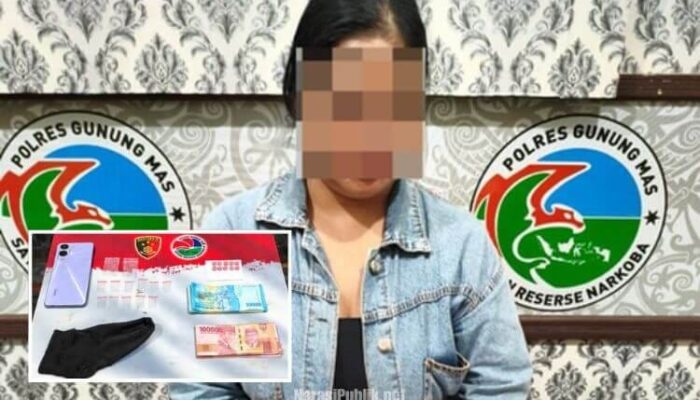 Simpan 10 Butir Ekstasi di Kaus Kaki, Wanita di Gunung Mas Diringkus Polisi