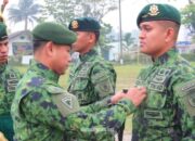 Perkuat Organisasi Satuan, Yonif 754 ENK Rotasi Dua Komandan Kompi