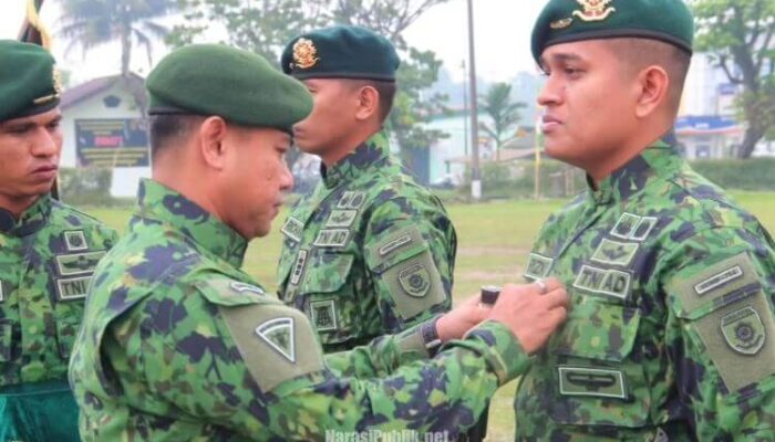 Perkuat Organisasi Satuan, Yonif 754 ENK Rotasi Dua Komandan Kompi