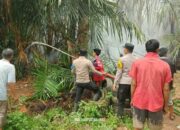 Karhutla di Teluk Daun HSU Hanguskan Lahan Rumbia Dekat Rumah Warga