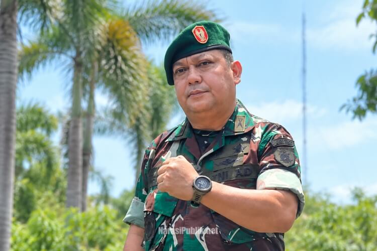 Letkol Inf Nurliwedie Nurdin Kanan resmi menjabat Kainfolahta Kodam XXII/Tambun Bungai. (Dok: Narasi Publik)
