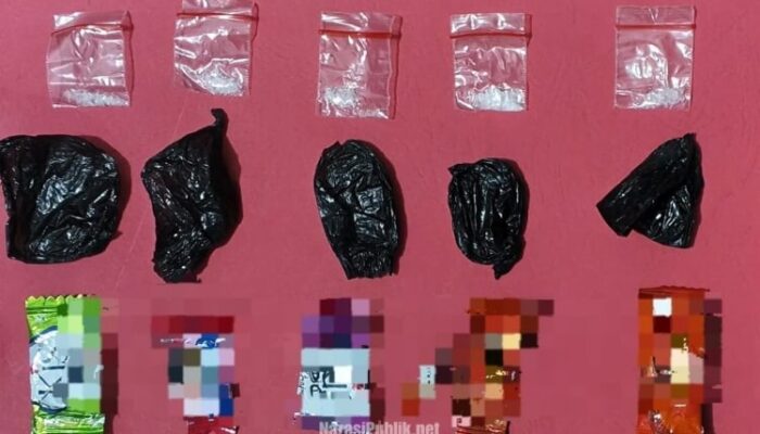 Gerebek Rumah Kontrakan, Polres Tabalong Ringkus Pengedar dan Residivis Narkoba