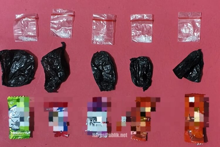 Barang bukti narkoba jenis sabu yang berhasil diamankan Satresnarkoba Polres Tabalong. (Dok: Istimewa)