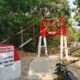 Salah satu Jembatan Garuda yang telah rampung dikerjakan oleh Kodim 1003/HSS. (Dok: Istimewa)