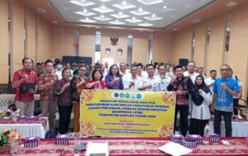 Pemkab Kapuas menggelar sosialisasi dan FGD Penyusunan Ranperda LP2B. (Dok: Istimewa)