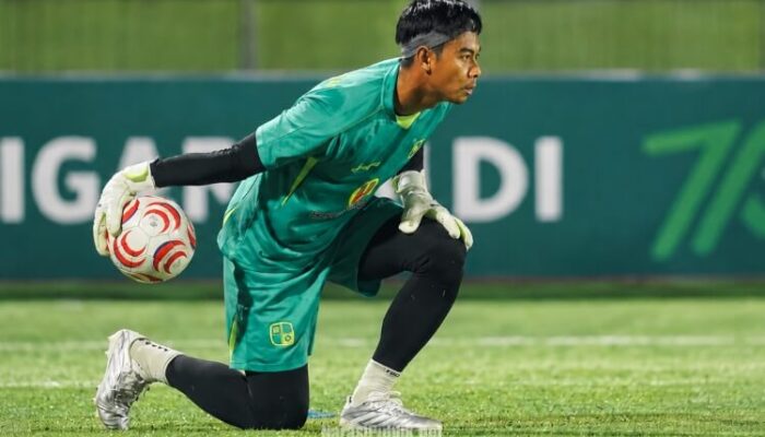 Jelang De Red FC vs Barito Putera, Satria Tama Incar Clean Sheet Kedua